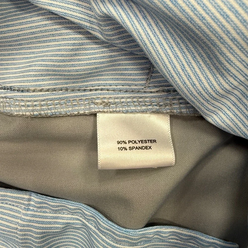 Peter Millar Mens 40 Skull Crossbones Golf Shorts Grey Performance Stretch 9.5in - Picture 6 of 8